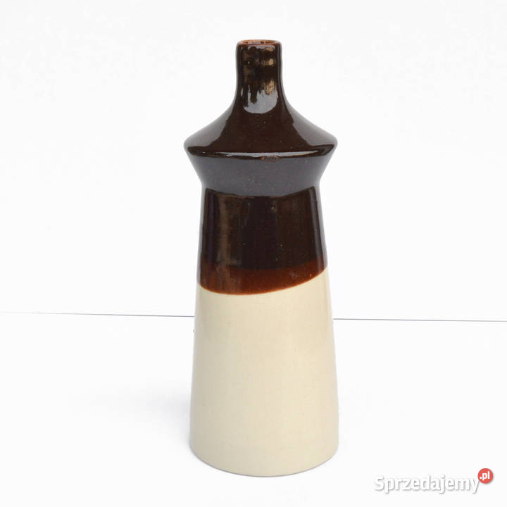 Ceramiczny wazon Keramika amberk Czechosłowacja Wyposażenie wnętrz Warszawa