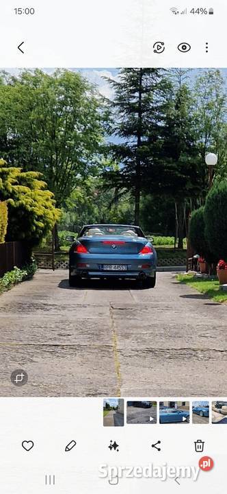 BWW 645 Ci Atlantic Blau Metalic Seria 6 BMW Przemyśl