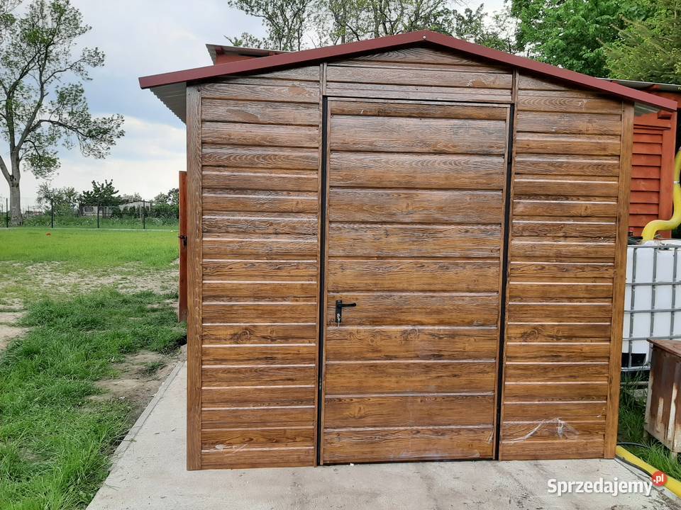 Garaż Blaszany Schowek na Narzędzia Wiatka Krosno