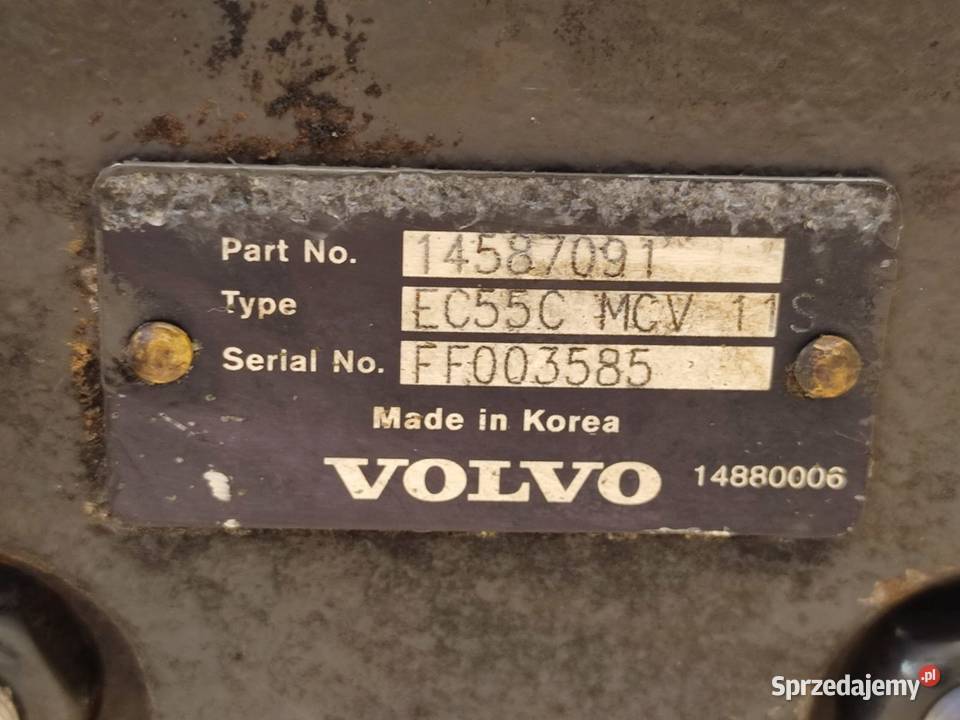 Rozdzielacz hydrauliczny MCV 11 14587091 Volvo Wilkowo sprzedam