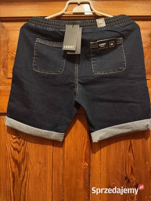 Spodenki jeansowe krótkie męskie nowe 32 Carry