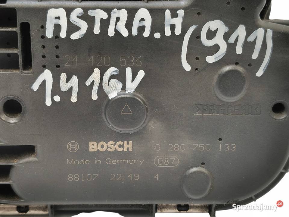 PRZEPUSTNICA OPEL ASTRA H CORSA D MERIVA 14 16V Chełm sprzedam