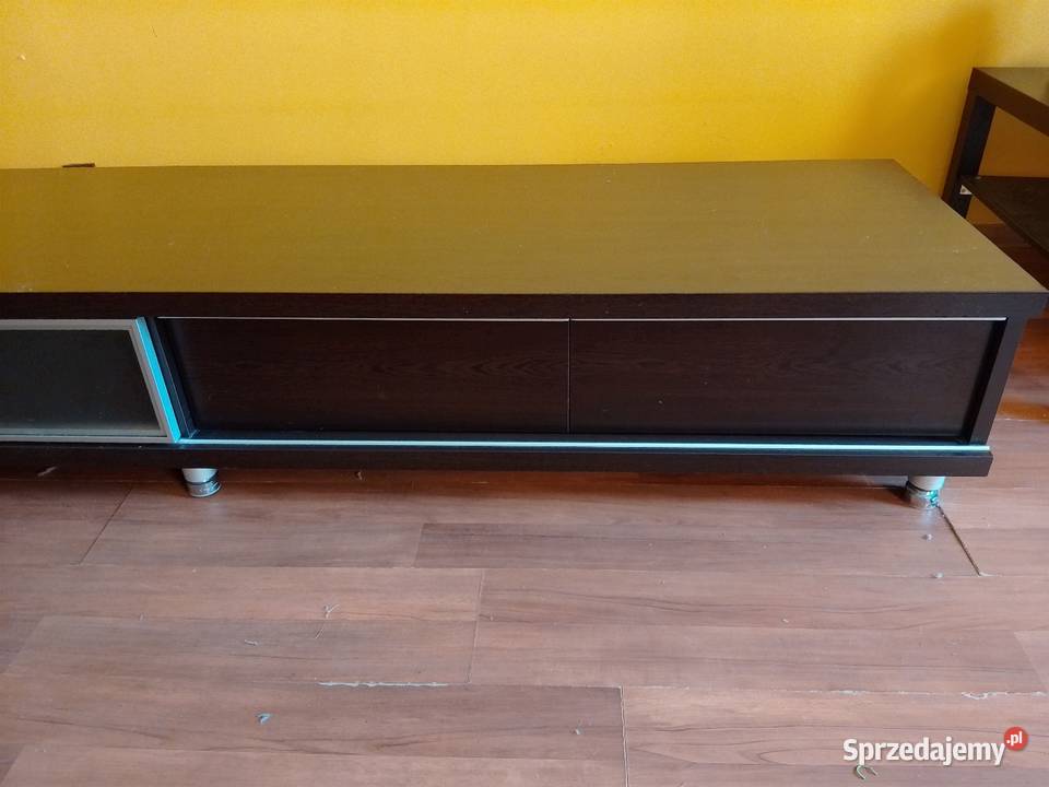 Szafka pod TV w kolorze ciemny brąz wenge wielkopolskie Poznań