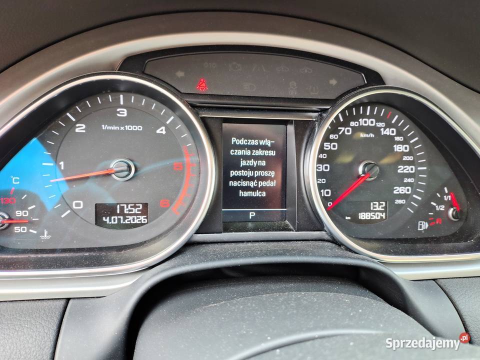 Na sprzedaż Audi Q7 2014 42 TDI V8 340 Niski Baranów
