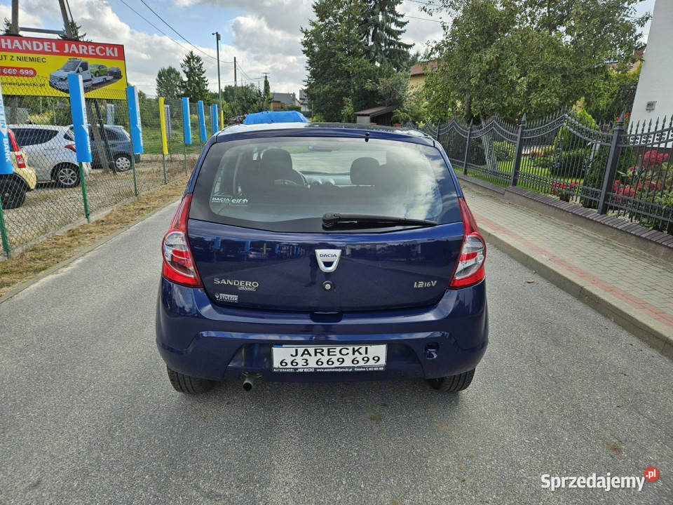 Dacia Sandero Opłacona Zdrowa Zadbana ESP Kisielice