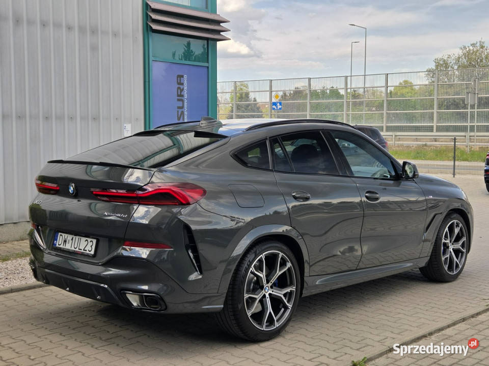 BMW X6 40d 340 1900 przebiegu Pneumatyka Masaże system Start-Stop małopolskie Węgrzce