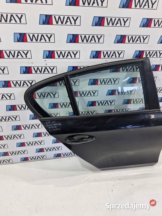 BMW E87 DRZWI PRAWY TYŁ TYLNE 475 BLACK SAPHIRE sprzedam