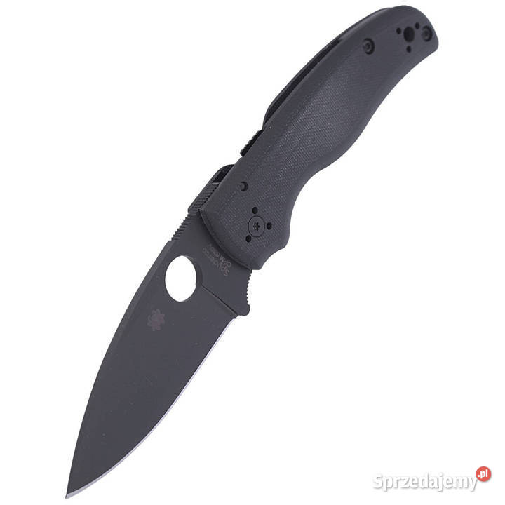 Nóż składany Spyderco Shaman Black G10 Black DLC Warszawa sprzedam