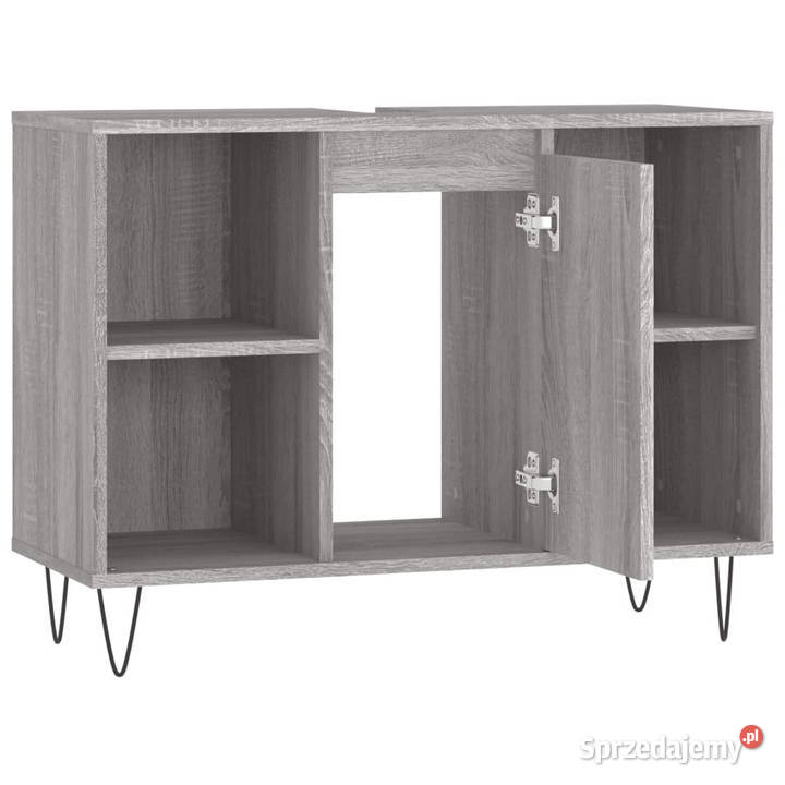 Szafka łazienkowa szary dąb sonoma 80x33x60 Łazienkowe Warszawa