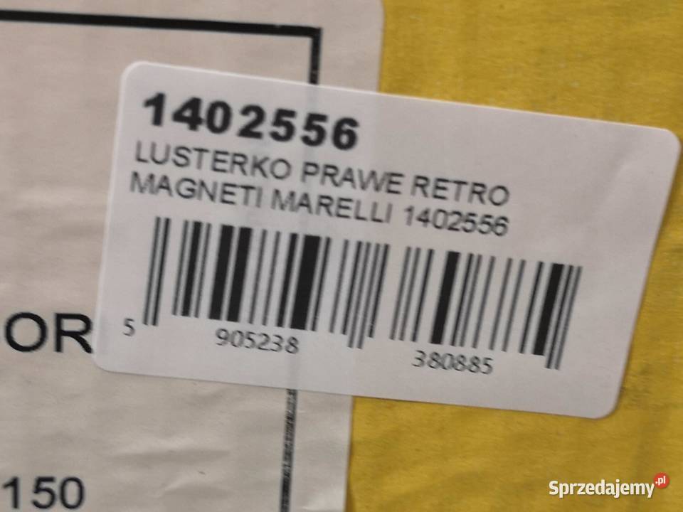 LUSTERKO PRAWE FIAT SEICENTO 19982010 MAGNETI