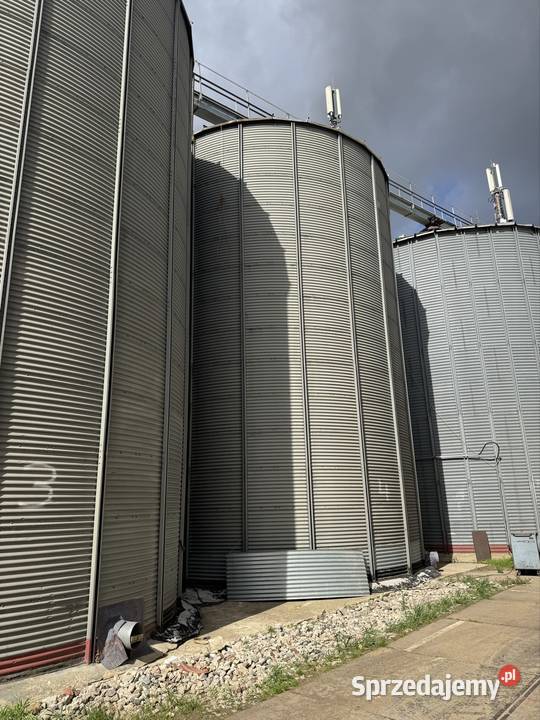 Silos zbożowe 400 ton Tomaszów Lubelski