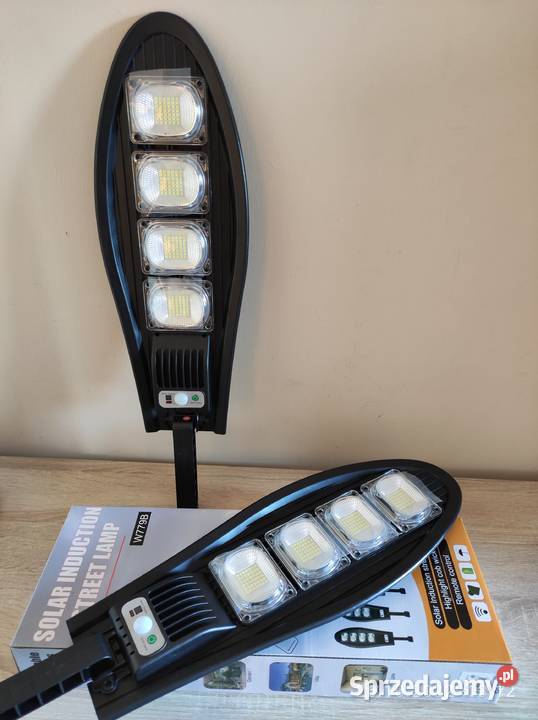 Lampa Solarna Uliczna Led 420W Uchwyt łódzkie