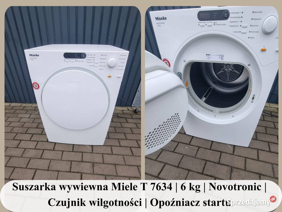 Suszarka wywiewna Miele T 7634 6 Novotronic sprzedam