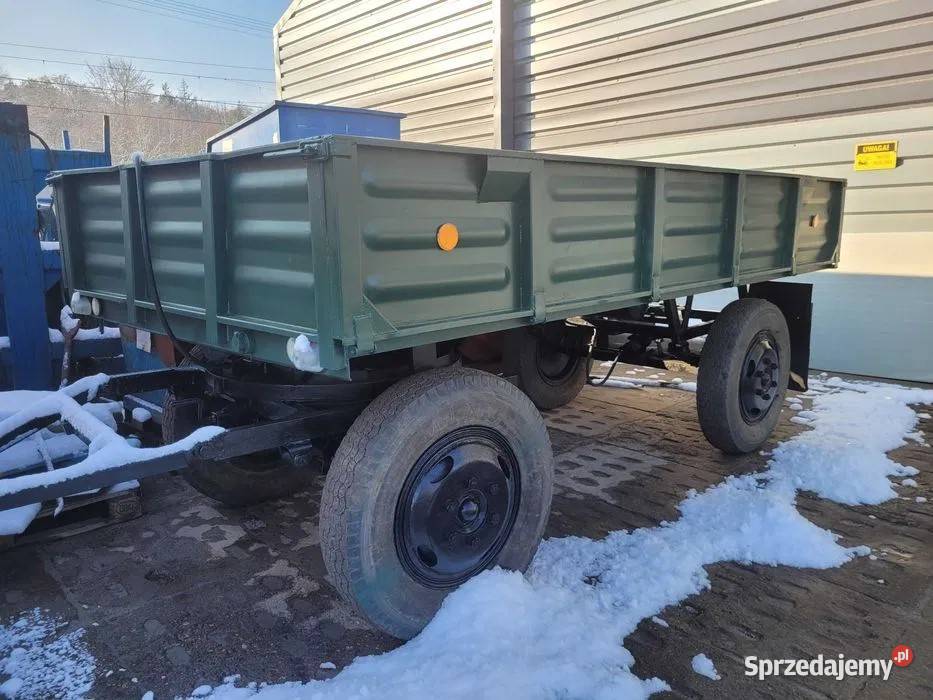 Przyczepa dwuosiowa D44 3tonowa sprzedam
