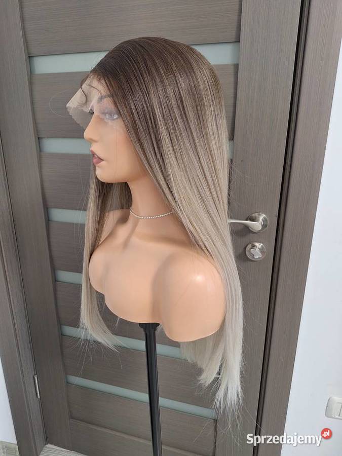 Długi koronkowy blond ombre peruka Dla kobiet Malbork sprzedam