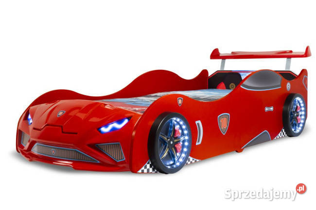 Łóżko Lambo atskids oświetlenie LED dźwięki Dla Dziecka Łódź