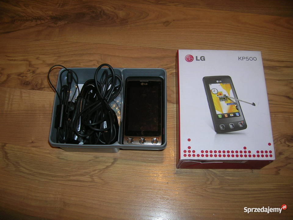 LG KP500 Cookie brąz telefon simkocka z akcesori Warszawa