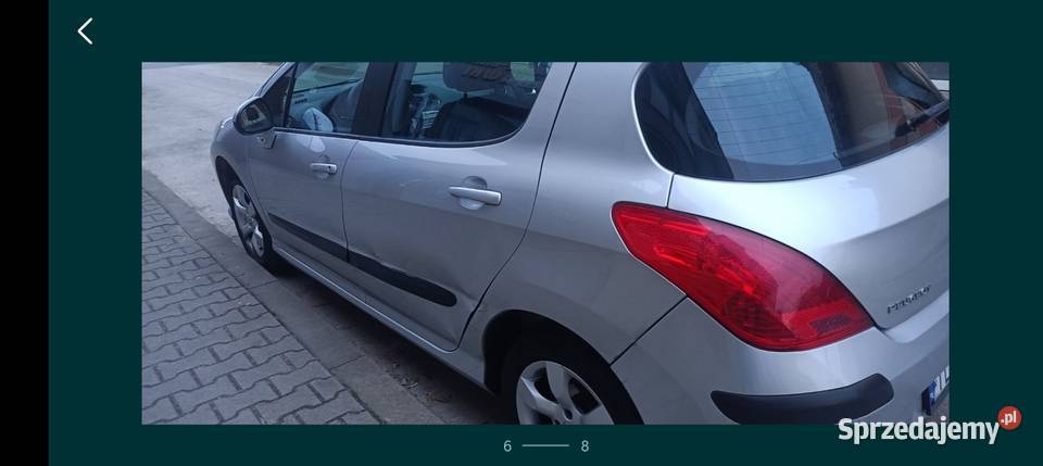 Peugeot 308 świętokrzyskie Włoszczowa