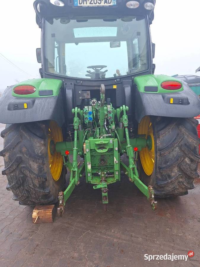 John deere 6145 R z turem Stan orginal podlaskie Łomża