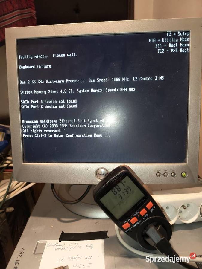 Serwer Dell R200 26GHz 4GB 1x psu Kraków