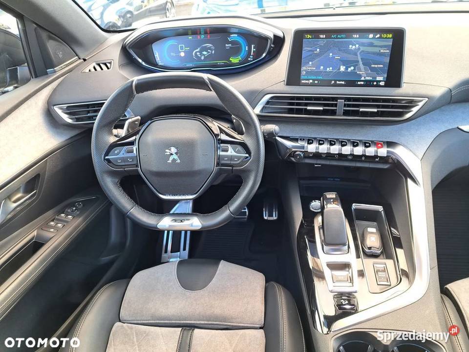 Peugeot 3008 Hybrid GT Pack 300 4x4 łopatki zmiany biegów
