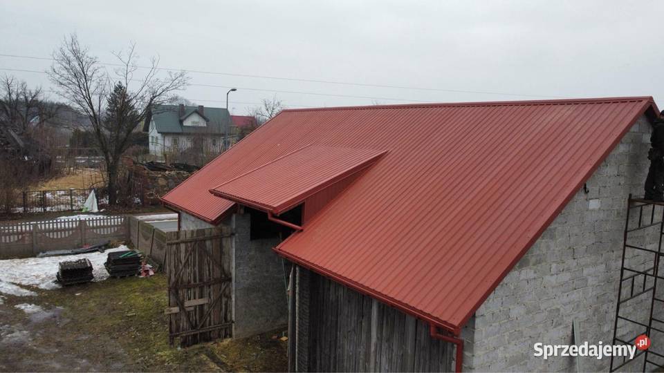 Blacha trapezowa 37 Akcesoria dachowe Łuszczanowice