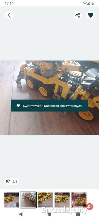 LEGO technic 8460 dźwig z 1995 kolekcjonerski Gaszyn