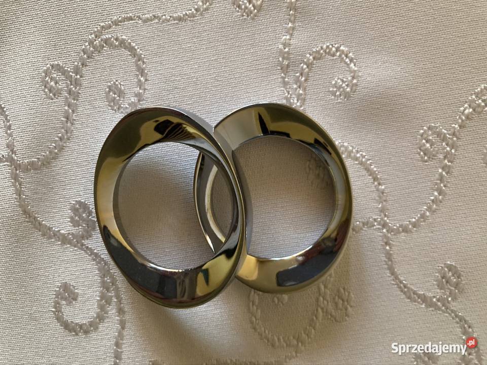 Serwetniki Chromowane Eleganckie 2 Obrączki Czerwionka-Leszczyny sprzedam
