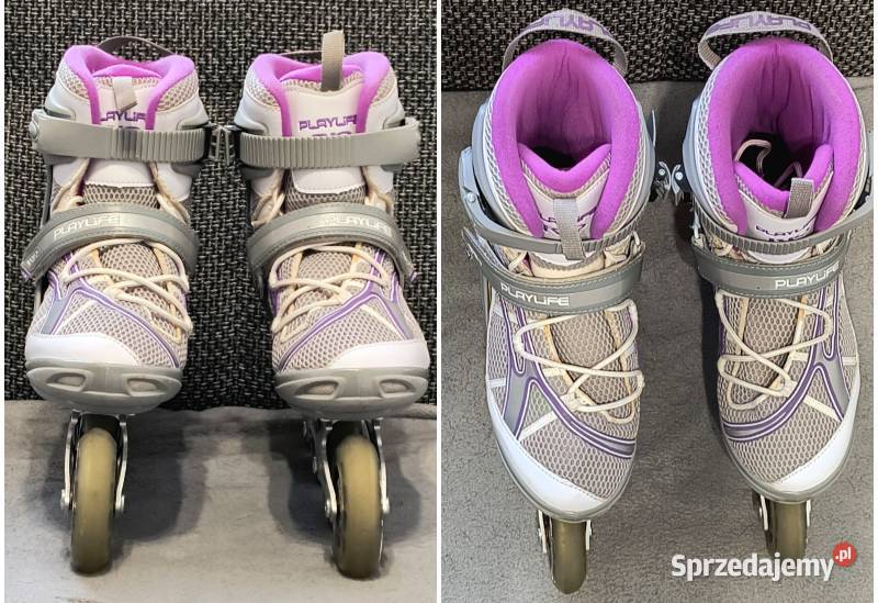 Rolki PLAYLIFE Rio Pure rozmiar 42 wkładki 26 Piotrków Trybunalski