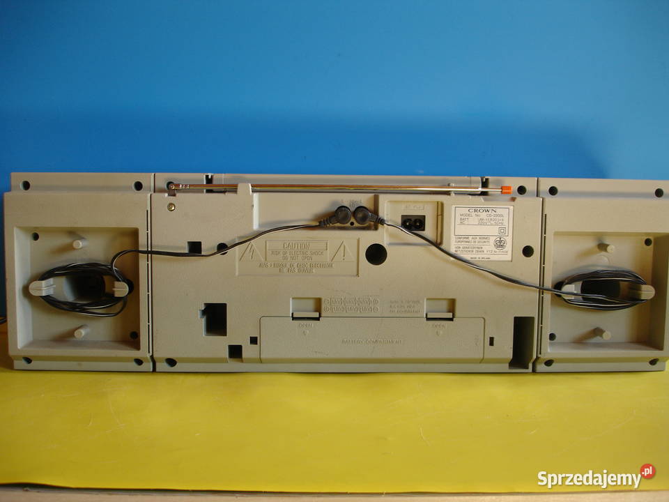 Radiomagnetofon CROWN CS2200L lubuskie Zielona Góra
