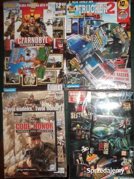12 retro gry PC CD DVD BOX format A4 ZAFOLIOWANE Rzeszów sprzedam
