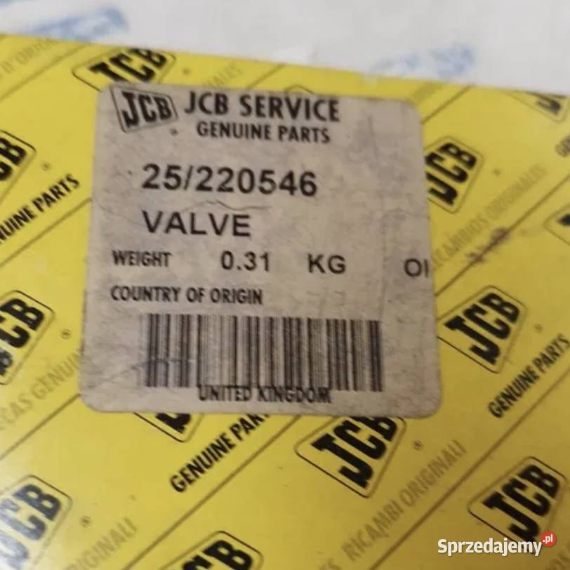 Zawor jcb fastrac 25220546 Łowicz