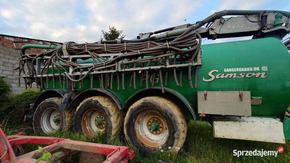 Samson PG25 lance 24m beczka wóz asenizacyjny Beczkowozy Międzychód