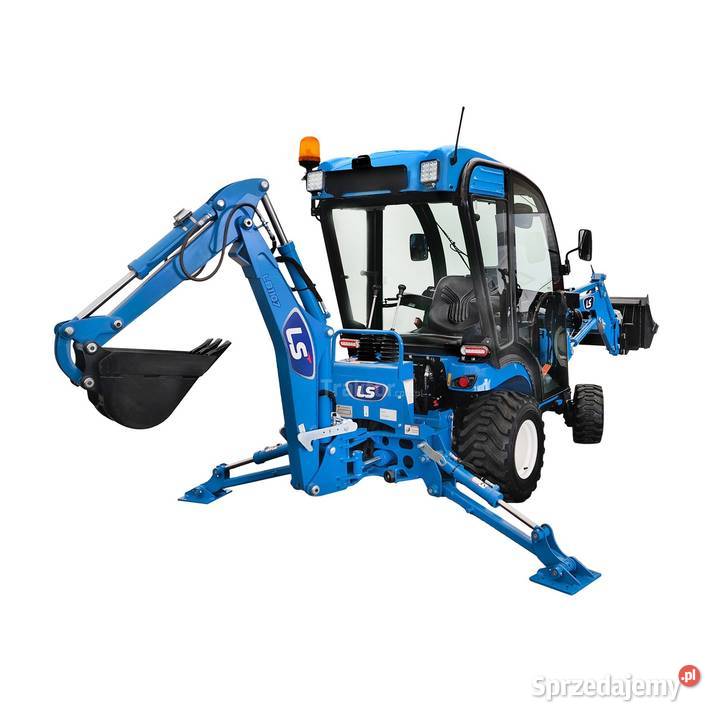 LS Tractor MT125 4x4 247 IND CAB koparka LB1107