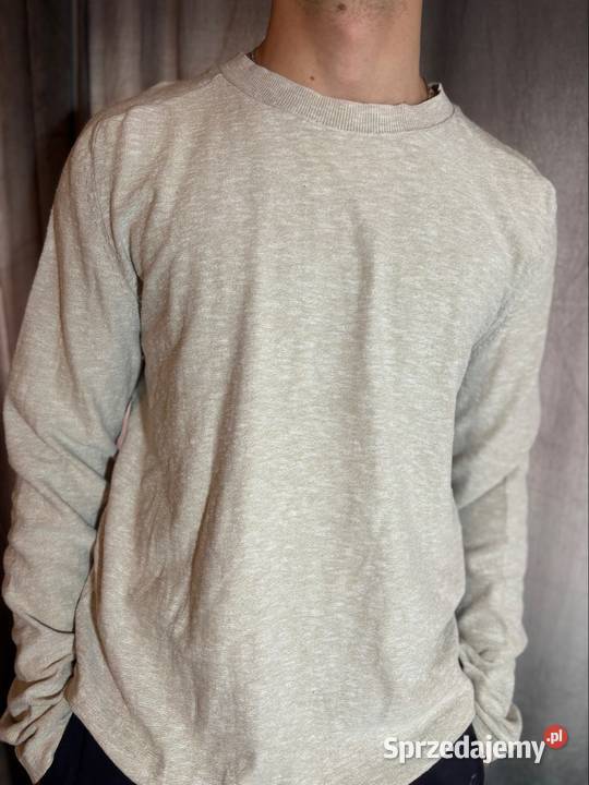 Męski sweter Selected Homme szary/srebrny Olesno