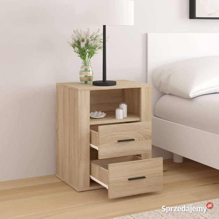 Szafka nocna dąb sonoma 50x36x60 materiał Warszawa