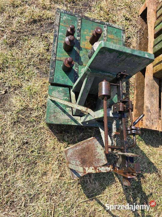 Waga rolnicza szalkowa do 200 plus obciążniki