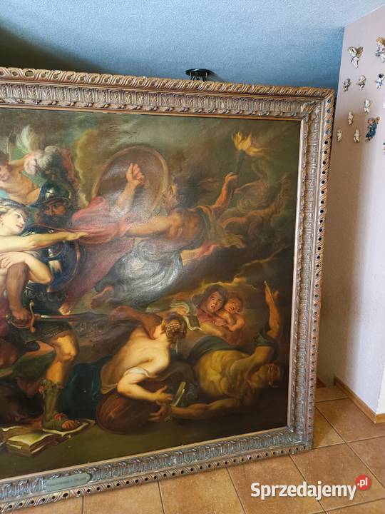 Stary potężny obraz na płótnie 270 X180 Nowy Sącz