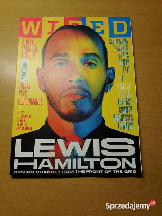 WIRED magazyn 52021 czasopismo angielsku miesięcznik Czasopisma Złotniki
