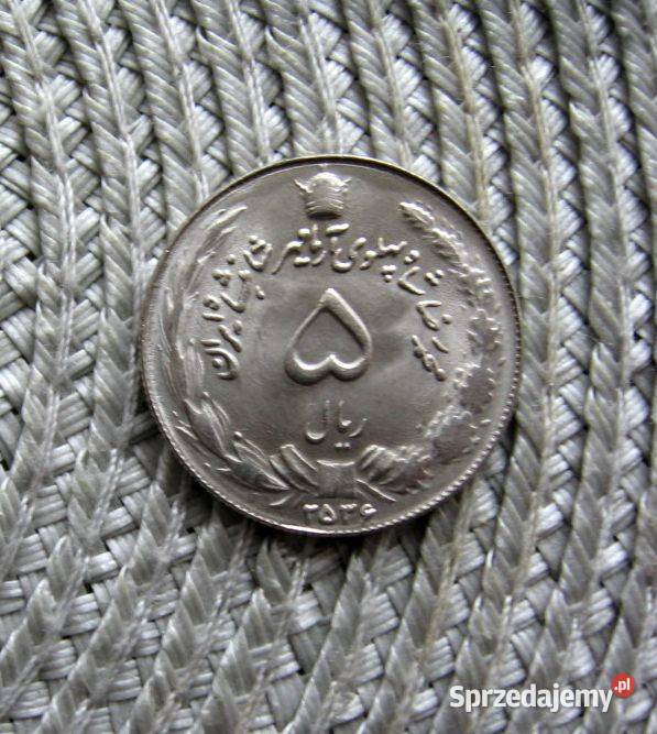 Iran 5 Riali 1977r Reza Pahlawi