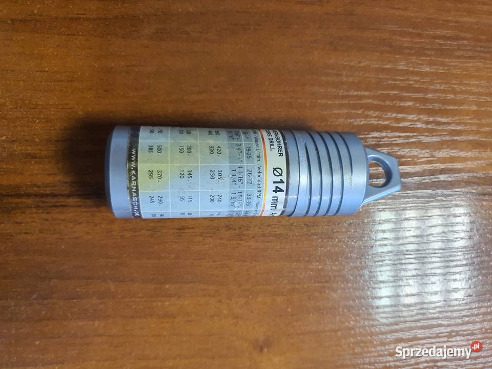 Frez trepanacyjny Wiertło Koronowe 25mm KARNASCH Tarnów