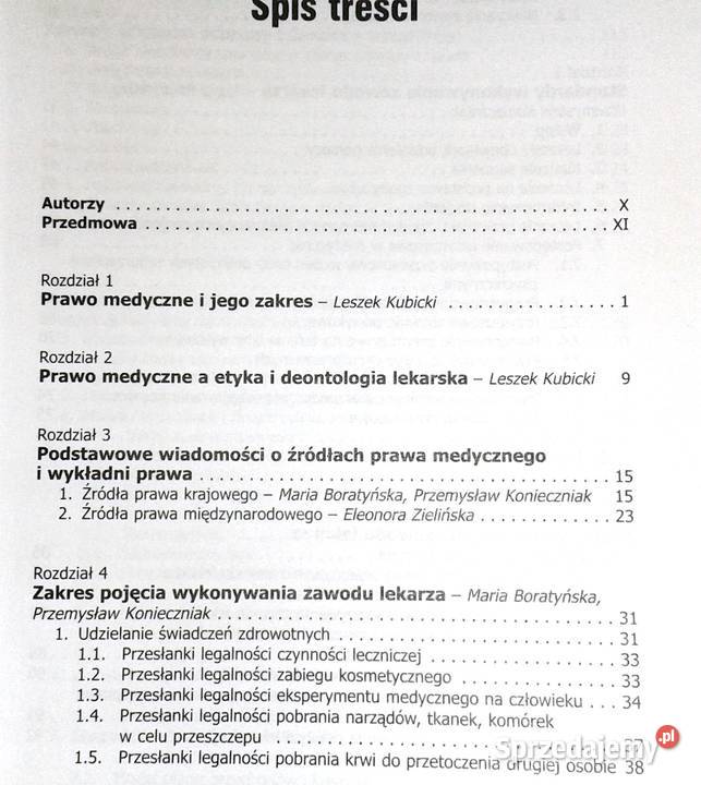 Prawo medyczne Leszek Kubicki Kultura i Rozrywka Chełm