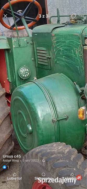 Ursus c45 Lanz Buldog osłona Chełm