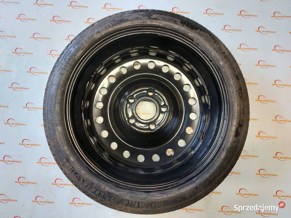 OPEL INSIGNIA A koło dojazdowe 1257017 98M 5x120 Koła dojazdowe świętokrzyskie Kielce sprzedam