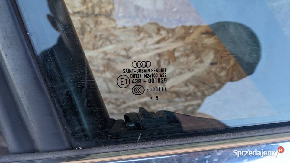 Drzwi Audi A4 B7 bez rdzy lakier LY9B prawy Jabłonka sprzedam