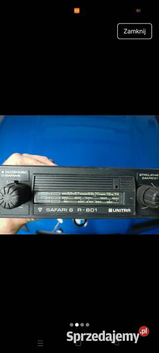 Radio UNITRA Diora Safari 6 r801 Elektronika świętokrzyskie Kielce sprzedam