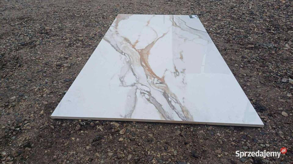 F CALACATTA GOLD POLER 60X120 Gl 69 m2 mazowieckie Raszyn