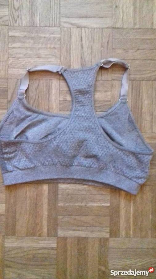 Stanik sportowy S szary/srebrny Gdańsk