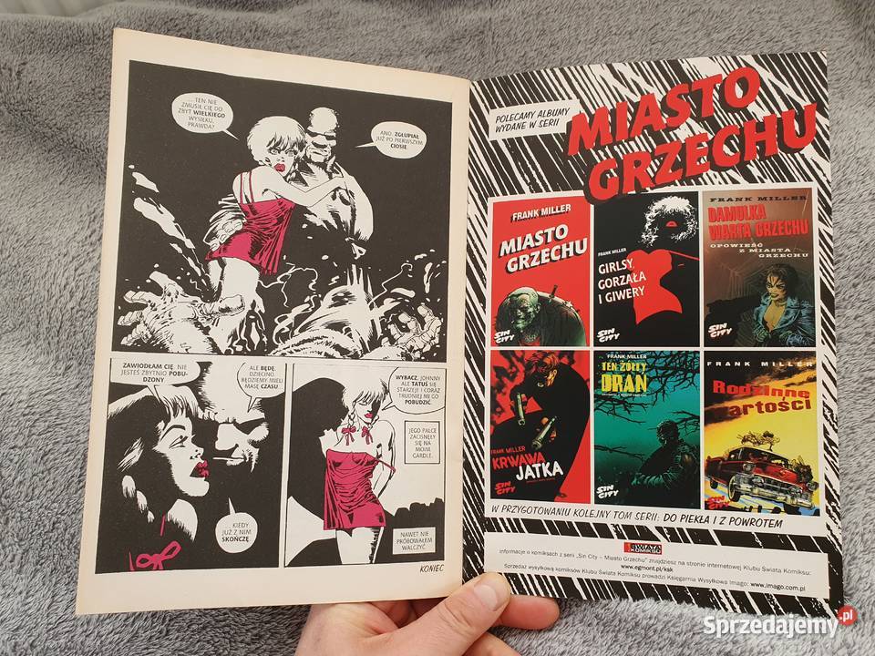 Kultowa Kolekcja Komiksów Frank Miller Miasto Polskie Gdynia