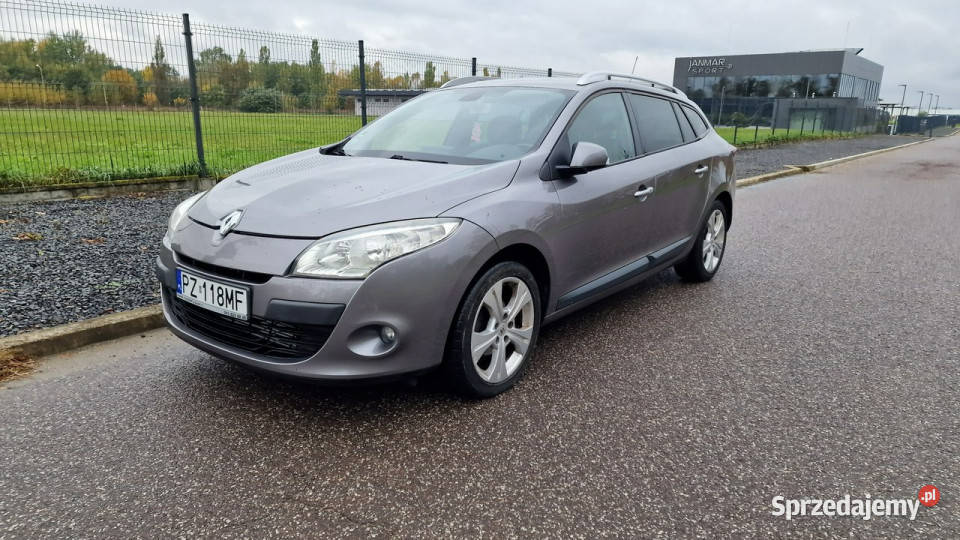 Renault Megane III 2011r 15DCi Kombi Hak Isofix centralny zamek Pabianice